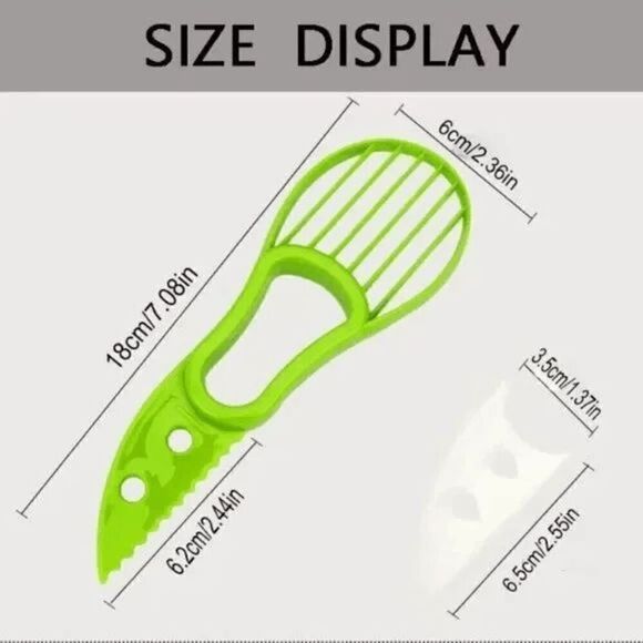 Multifunctional 3-in-1 Avocado Slicer, Outdoor Home Kitchen Accessories - Picture 9 of 9